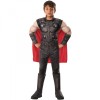 Costum Deluxe Thor cu muschi pentru baiat - Avengers 100 - 110 cm 3-4 ani, Marvel