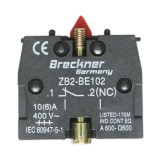 Bloc contact auxiliar 1NC 400V 10A 22 mm LAY5 Breckner Germany