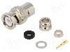 Conector BNC, 50&Omega;, tata, {{Placare contact}}, {{Producator}} -