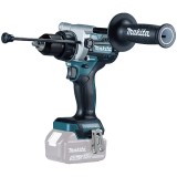 Makita DHP486Z - Masina de gaurit si insurubat cu percutie fara acumulatori si incarcator Li-Ion 18 V - Ah 125 Nm motor fara perii led iluminare