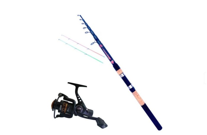 Set lanseta Travel Accesorii pescuit > Nada si momeli telescopica si mulineta XP30R -putere 60/120g