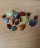 Lot de pietre semiprețioase rulate 1