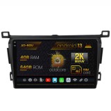 Navigatie Toyota RAV4 (2013-2018), Android 13, V-Octacore 4GB RAM + 64GB ROM, 9.5 Inch - AD-BGV9004+AD-BGRKIT092