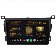 Navigatie Toyota RAV4 (2013-2018), Android 13, V-Octacore 4GB RAM + 64GB ROM, 10.36 Inch - AD-BGV10004+AD-BGRKIT092