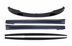 Prelungire Bara Fata cu Praguri Laterale si Extensii Add-on Lip BMW Seria 3 F30 F31 (2011-2018) M3 Design Performance AutoTuning foto