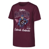 Colorado Avalanche tricou de copii Nathan MacKinnon #29 NHL Triple Pic Player Short Sleeve Cotton - 170&ndash;176 cm (14&ndash;16 ani)