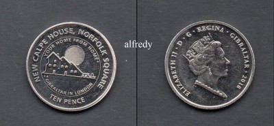 GIBRALTAR 2018 10 Pence foto
