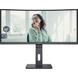 Monitor LED AOC CU34P3CV Curbat 34 inch UWQHD VA 4 ms 100 Hz USB-C