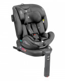 Scaun auto KikkaBoo cu baza isofix 40-150 cm i-Conic i-SIZE Dark Grey