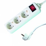 Prelungitor electric cu 3 prize, cablu 5 m, 1.5 mm si intrerupator