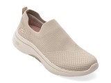 Cumpara ieftin Pantofi sport SKECHERS gri, GO WALK ARCH FIT 2.0, din material textil