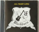 Blackburn &lrm;&ndash; All Night Long NM / NM cd hard rock Gamca, Elvetia, 1996