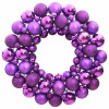 Coroana de Craciun, violet, 45 cm, polistiren GartenMobel Dekor, vidaXL