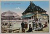 Constanta, plaja de la Mamaia// CP, Necirculata, Printata