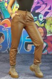 G792-8 Colanti caldurosi casual/elegant din imitatie piele elastica, L/XL, M/L, S, S/M