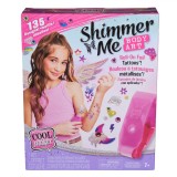 Kit Tatuaje Temporare Copii, Cool Maker, Shimmer Me Body Art, Set 135 Desene, Multicolor, Pentru V&acirc;rsta 7+ Ani