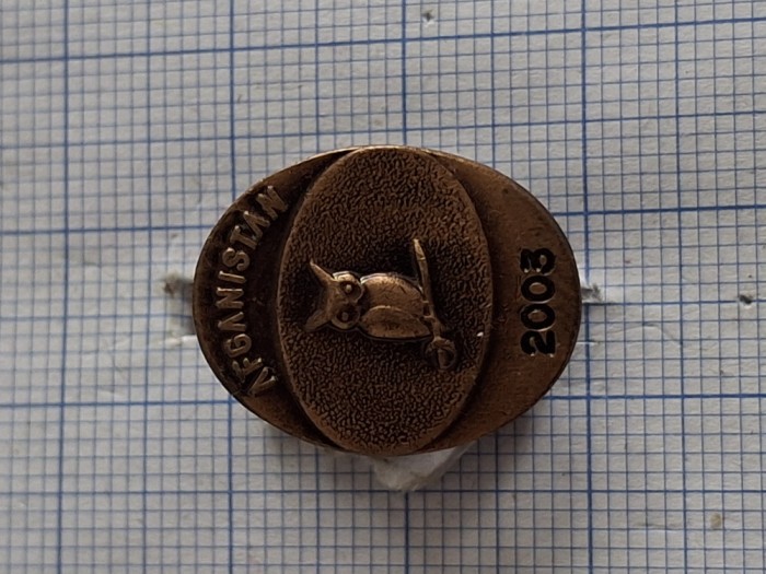 insigna directia de informatii a armatei - afganistan 2003