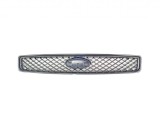 Grila radiator Ford Fusion (Jus), 08.2002-09.2005, negru, 1222813, 325705