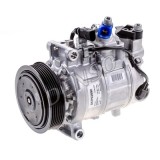 Compresor aer conditionat Audi A4 B8, 06.2008-03.2012, motorizare 3.0 TDI, 150kw/155kw, diesel, rola curea 110 mm, 6 caneluri, de tip Denso: 6SEU14C