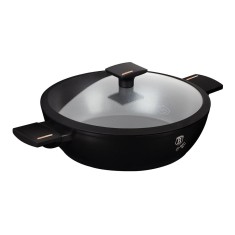 Cratiță cu capac 28 cm, 3.8 L Berlinger Haus BH 7090, Monaco Collection, cu strat de titan, pentru toate tipurile de plite