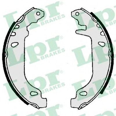 Set saboti frana PEUGEOT 306 Hatchback (7A, 7C, N3, N5) (1993 - 2003) LPR 06020