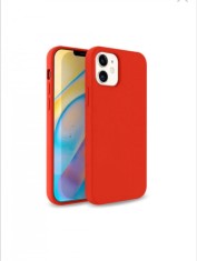 Husa Telefon Silicon iPhone 12/12 Pro 6.1 Matte Red
