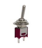 Comutator cu brat 1 circuit 1A-250V OFF-ON cu retinere, Oem