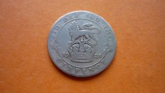 6 PENCE 1921 ARGINT *****