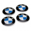 Set 4 Buc Emblema Autocolant Capac Janta Oe Bmw Seria 7 E38 1994-2001 64.5MM 36131181080