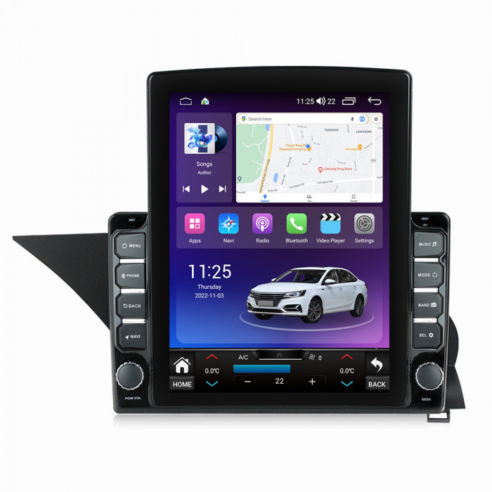 Navigatie dedicata cu Android Mercedes GLK X204 2012 - 2015, 8GB RAM, Radio GPS