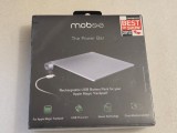 Baterie externa reincarcabila USB Mobee The Power Bar pentru Apple Magic Trackpad, Aluminiu