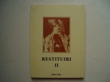 Restituiri, anul II, nr. 2, 1994, Alta editura