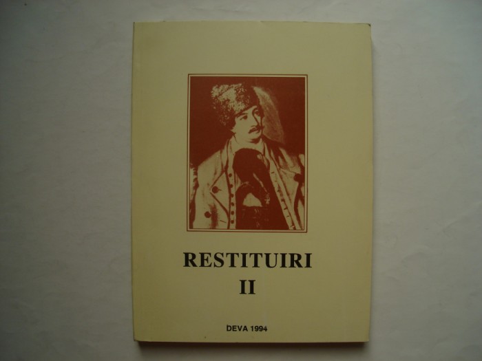 Restituiri, anul II, nr. 2, 1994