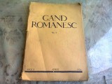 REVISTA GAND ROMANESC , NR. 4 , ANUL II , APRILIE , 1934