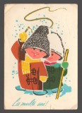 CPIB 19963 CARTE POSTALA, FELICITARE - COPII LA URAT CU PLUGUSORUL, BICI