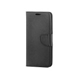 Husa Book Cover Piele Ecologica Neagra pentru Huawei P Smart (2019) - OEM Fancy