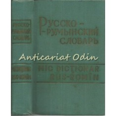 Mic Dictionar Rus-Romin - A. Sadetki