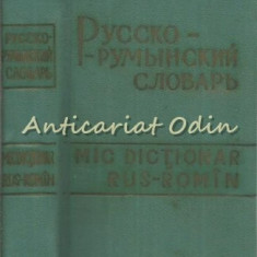 Mic Dictionar Rus-Romin - A. Sadetki