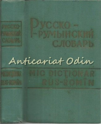 Mic Dictionar Rus-Romin - A. Sadetki