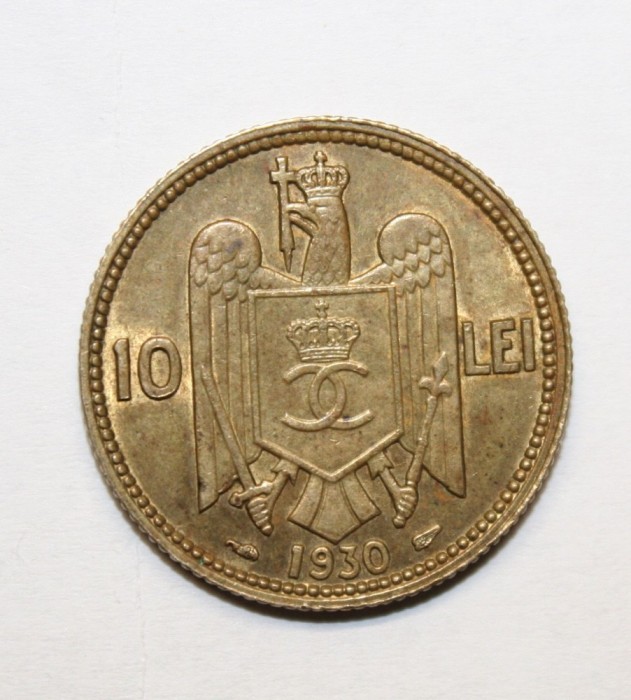 10 LEI 1930 PARIS . DETALII EXCELENTE . PIESA DE COLECTIE .