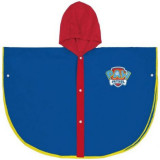 Pelerina de ploaie tip poncho, Paw Patrol, Albastru, 3 - 4 ani, Cerda