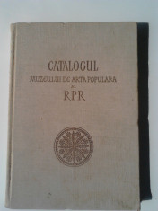 Catalogul Muzeului de Arta Populara al RPR - T. Banateanu (4+1) foto