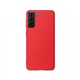 Husa Samsung Galaxy S21 Plus Just Must Silicon Candy Red