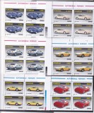 Romania 1999, LP 1499 in blocuri de 4, Automobile Ferrari, MNH!, Sport, Nestampilat