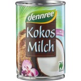 Bautura de Cocos Dennree 60% Bio, Lapte Vegetal Cremoasa, 1L, Ideal Bucatarie Asiatica