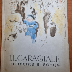 carte pentru copii - momente si schite - i.l. caragiale - din anul 1966