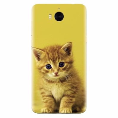 Husa silicon pentru Huawei Y6 2017, Baby Kitten foto
