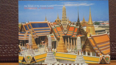 TAILANDA - BANGKOK - TEMPLU DE SMARALD A LUI BUDDHA, VEDERE DE SUS EXTERIOARA - foto