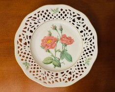 FARFURIE DECORATIVA DIN PORTELAN FIN- MARCAJ SCHUMANN ARZBERG D19CM