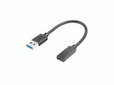 Cablu OTG USB 3.0 A tata - USB 3.1 mama 0.1m negru, Generic